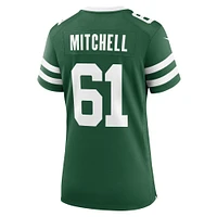 Maillot de match Nike Max Mitchell Legacy Green New York Jets pour femme