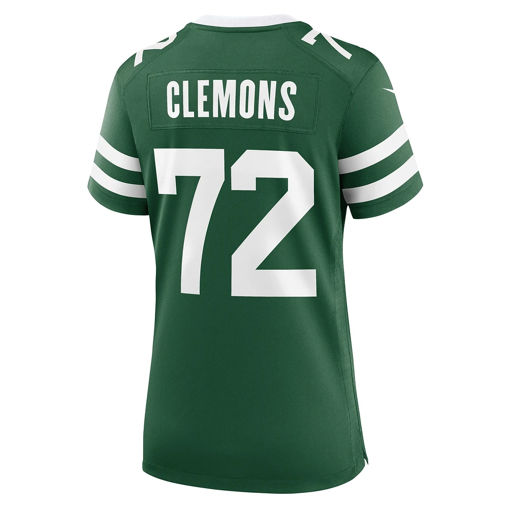 Women's Nike Micheal Clemons Legacy Green New York Jets Team Game Jersey