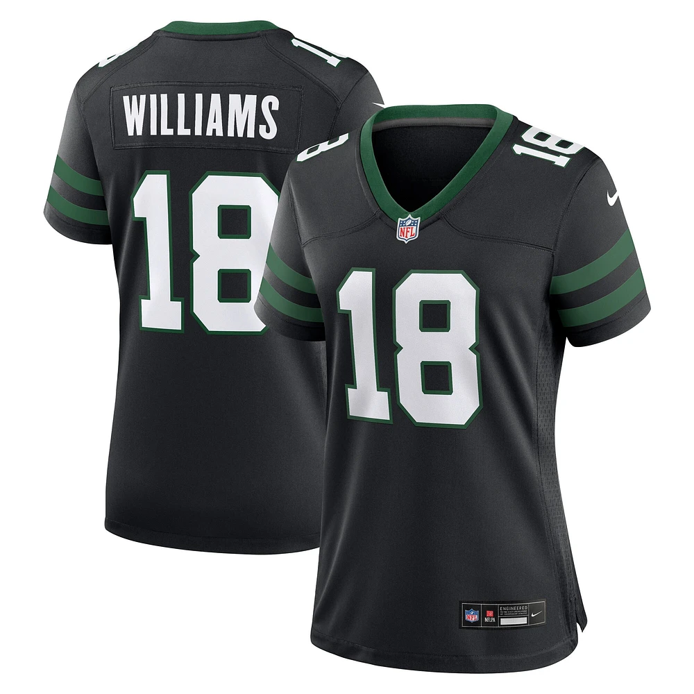 Maillot de joueur jeu alternatif des New York Jets Nike Mike Williams Legacy noir pour femme