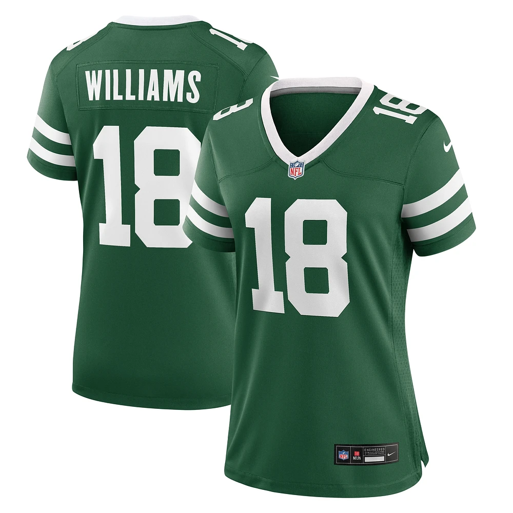 Maillot de match Nike Mike Williams Legacy vert New York Jets pour femme