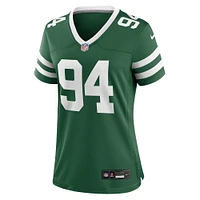 Maillot de match Nike Solomon Thomas Legacy Green New York Jets pour femme