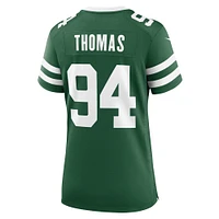 Maillot de match Nike Solomon Thomas Legacy Green New York Jets pour femme