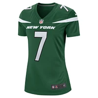 Maillot de match New York Jets Nike Tim Boyle Gotham vert pour femme