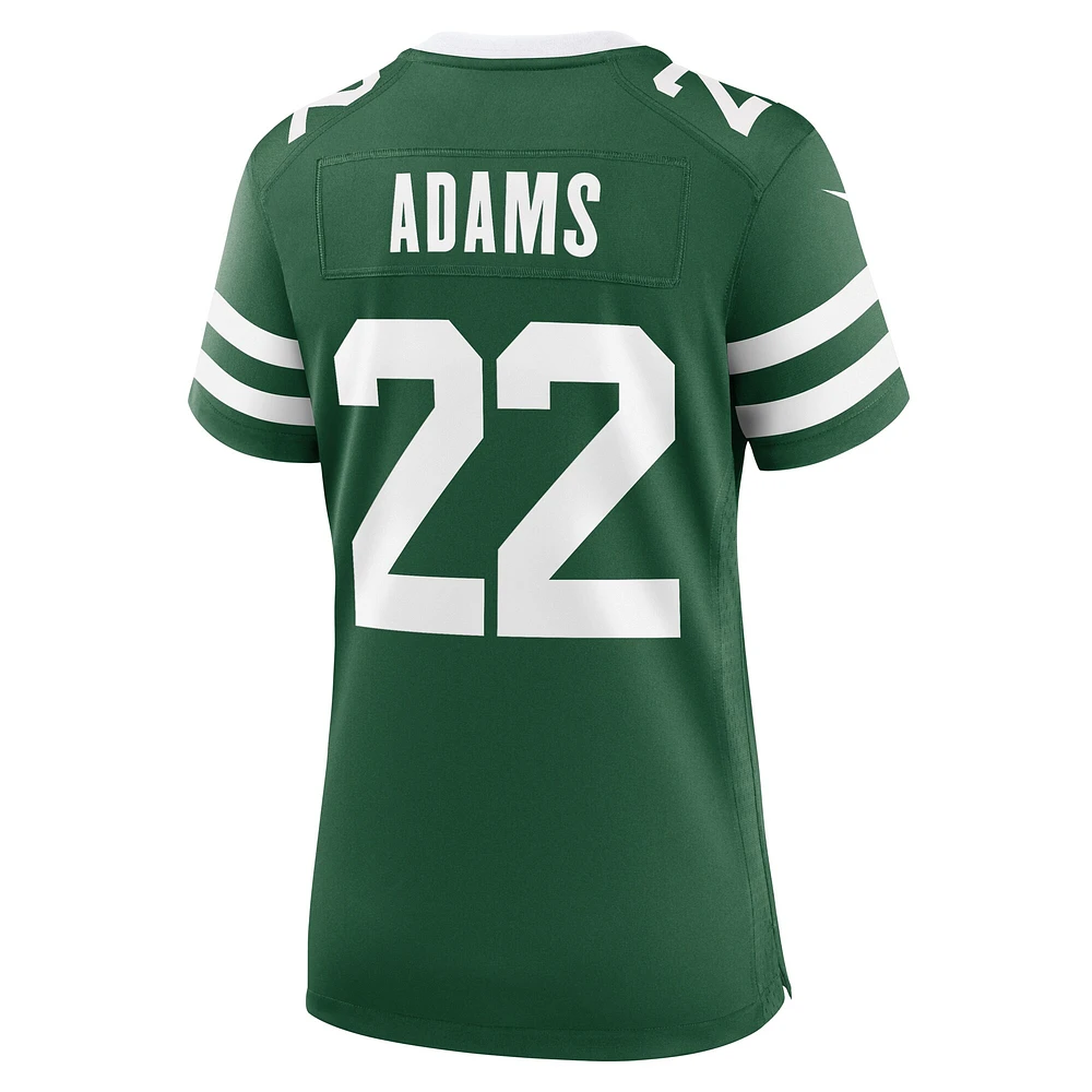 Maillot de match Nike Tony Adams Legacy Green New York Jets pour femme