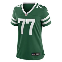 Maillot de match Nike Tyron Smith Legacy vert New York Jets pour femme