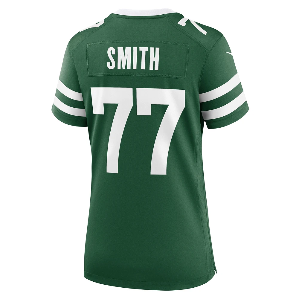 Maillot de match Nike Tyron Smith Legacy vert New York Jets pour femme