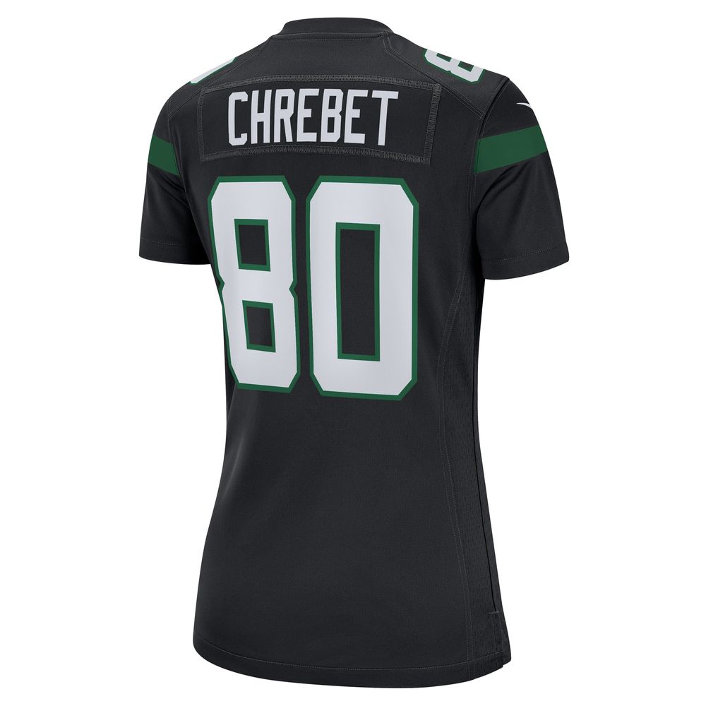 Women's Nike Wayne Chrebet Black New York Jets Retired Player Jersey