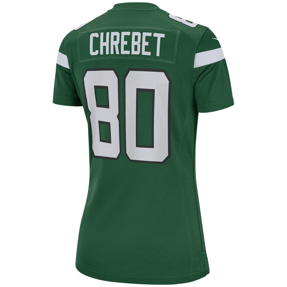 Women's Nike Wayne Chrebet Gotham Green New York Jets Game Retired Player Jersey