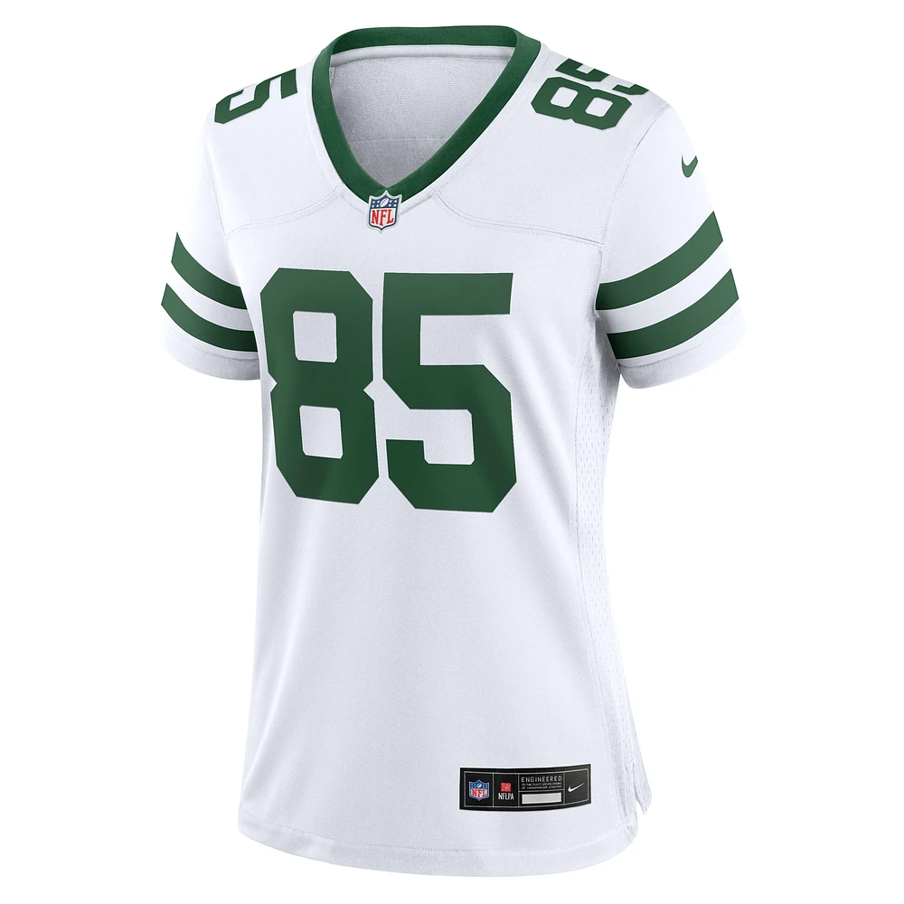 Maillot de match joueur à la retraite New York Jets Legacy pour femme Nike Wesley Walker blanc