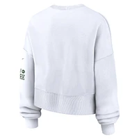Sweat-shirt oversize Nike blanc New York Jets pour femme