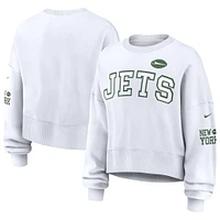 Sweat-shirt oversize Nike blanc New York Jets pour femme