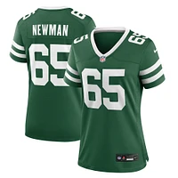 Maillot de match Nike Xavier Newman Legacy Green New York Jets pour femme