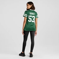 Maillot de match Nike Zaire Barnes Legacy Green New York Jets pour femme