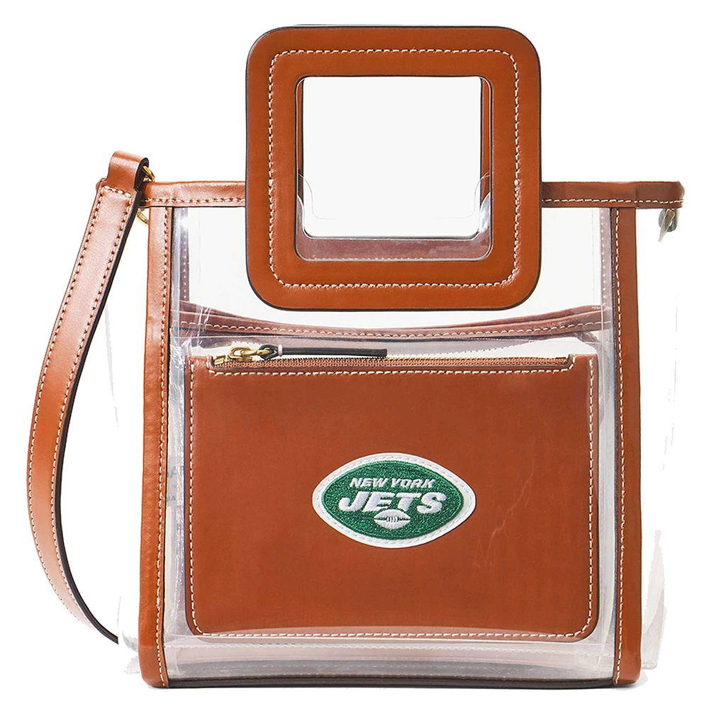 Mini sac Shirley transparent STAUD New York Jets pour femme