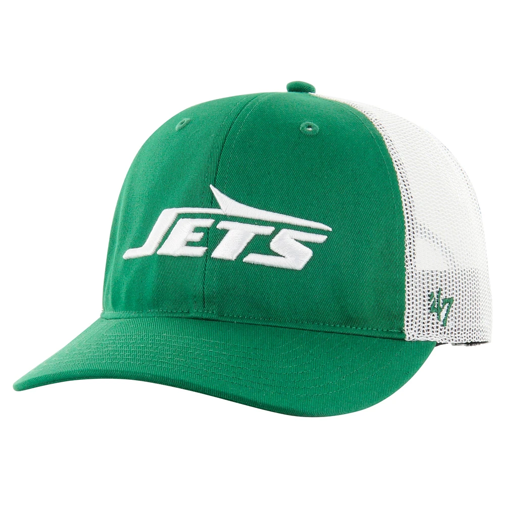 Casquette ajustable pour jeunes '47 New York Jets verte/blanche