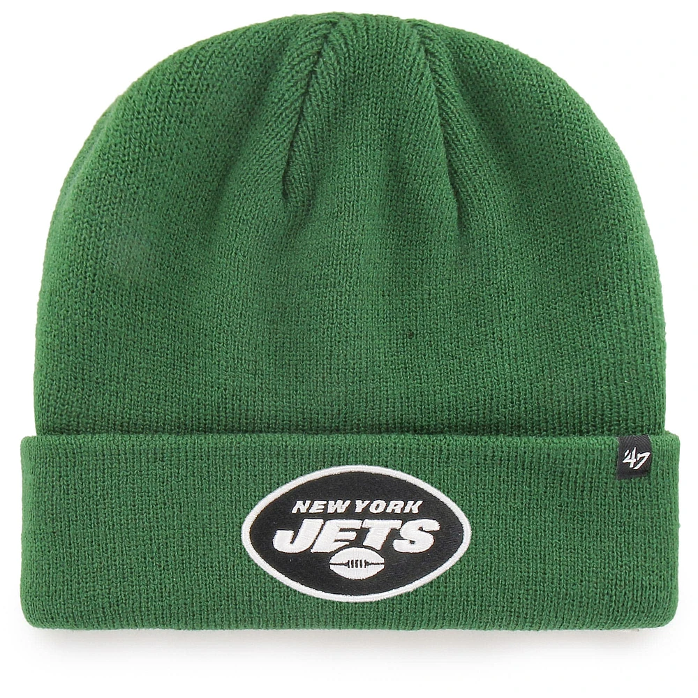 Youth '47 Green New York Jets Basic Cuffed Knit Hat