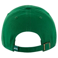 Youth '47 Green New York Jets Logo Clean Up Adjustable Hat