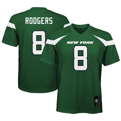 Jeune Aaron Rodgers Vert New York Jets Replica Player Jersey