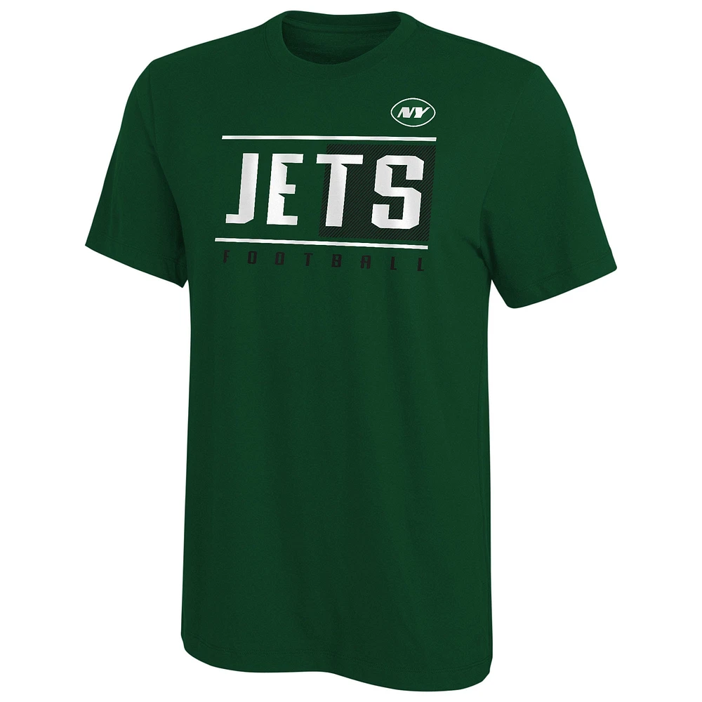 T-shirt vert pour jeunes New York Jets