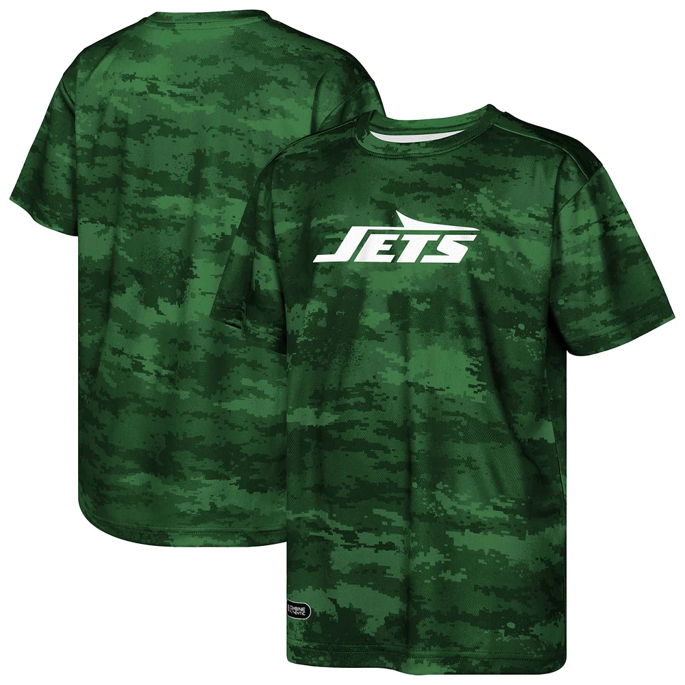 T-shirt vert pour jeunes New York Jets Scrimmage