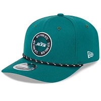 Casquette réglable New Era Green New York Jets 2024 Sideline 9SEVENTY pour jeune