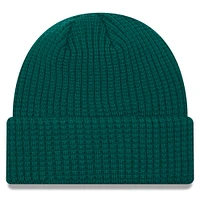 Bonnet en tricot à revers Prime New Era New York Jets vert pour jeune