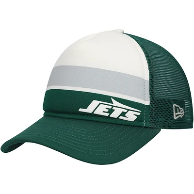 Casquette ajustable New Era A-Frame Trucker 9FORTY Sport Night Color Block pour jeunes New York Jets