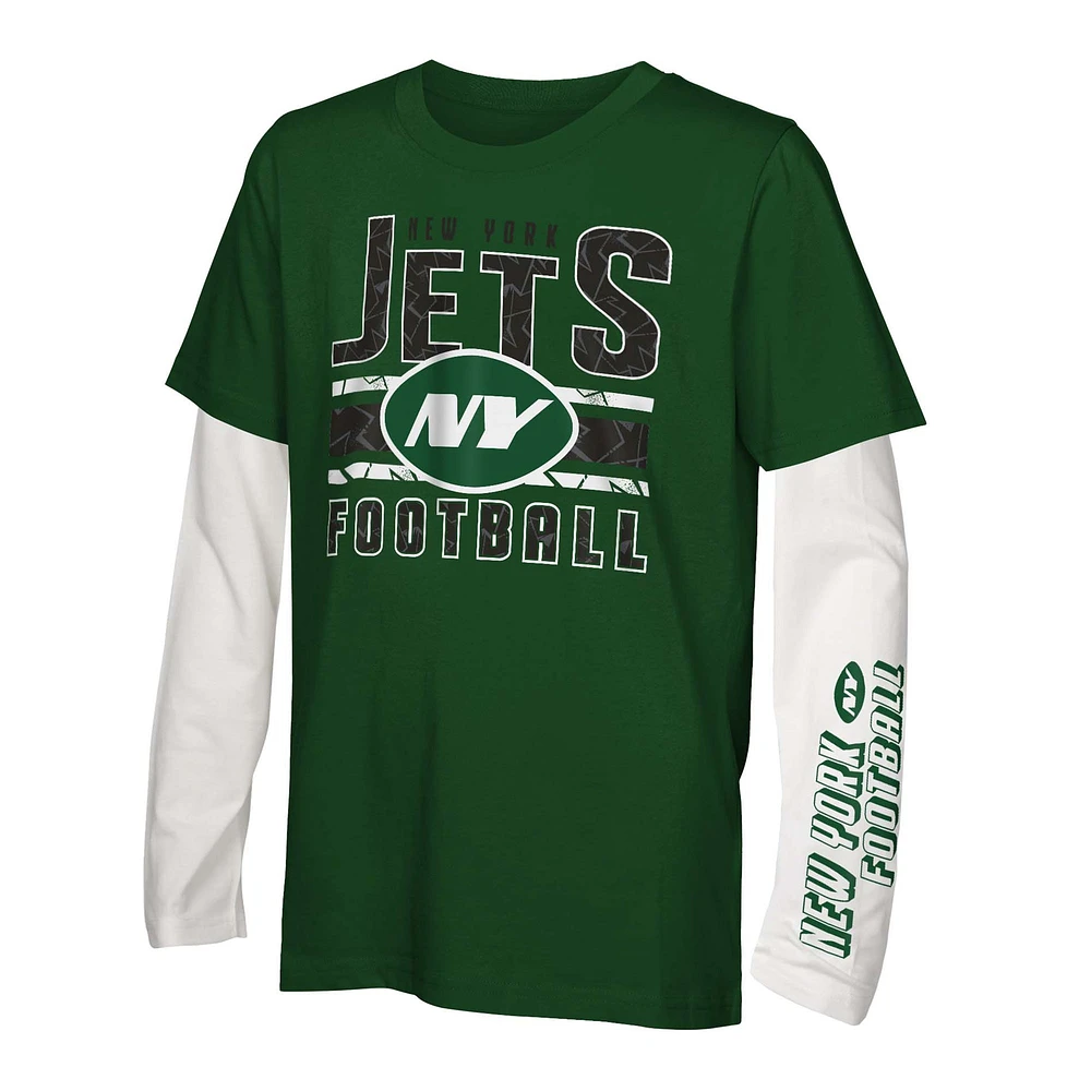 Ensemble de t-shirts the Mix pour jeunes des Jets New York