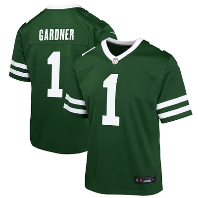 Youth Nike Ahmad Sauce Gardner Legacy New York Jets Game Jersey