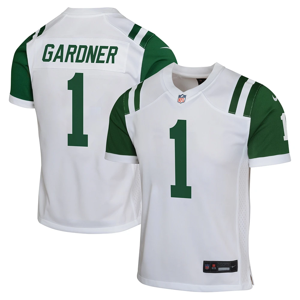 Youth Nike Ahmad Sauce Gardner White New York Jets Alternate Game Jersey