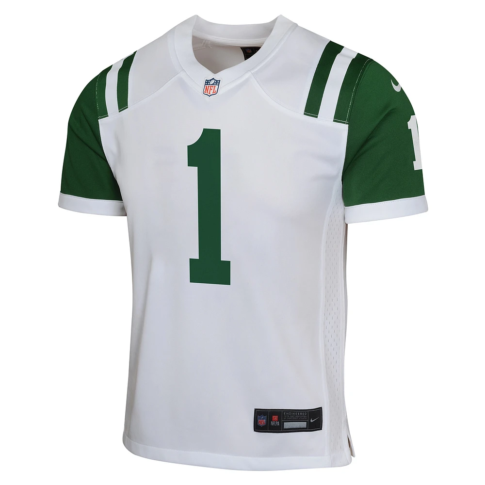 Youth Nike Ahmad Sauce Gardner White New York Jets Alternate Game Jersey