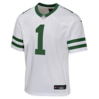 Maillot de match Nike Ahmad Sauce Gardner blanc des New York Jets pour jeune
