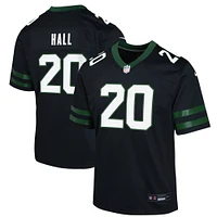 Maillot Nike Breece Hall noir pour jeunes des New York Jets, match alternatif