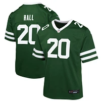 Maillot de match Nike Breece Hall Green des New York Jets pour jeune