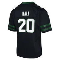 Youth Nike Breece Hall Legacy Black New York Jets Alternate Game Jersey