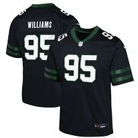 Maillot Nike Quinnen Williams noir pour jeune des New York Jets, match alternatif
