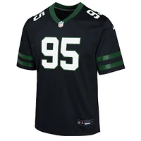 Maillot Nike Quinnen Williams noir pour jeune des New York Jets, match alternatif