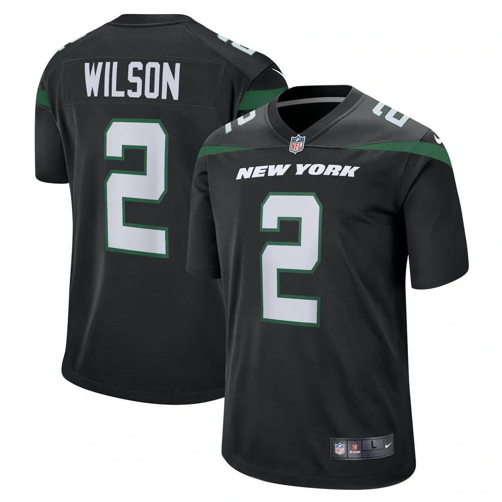 Zach Wilson New York Jets Nike Vapor Elite Jersey - Stealth Black