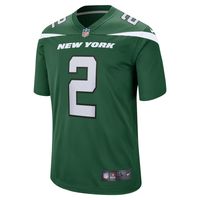 Youth Nike Zach Wilson Gotham Green New York Jets Game Jersey