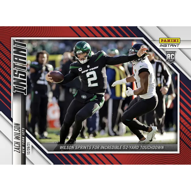 Lids Zach Wilson New York Jets Fanatics Exclusive Parallel Panini Instant  NFL Week 16 Wilson Sprints for Incredible 52-Yard Touchdown Single Rookie  Trading Card - Limited Edition #1 of 99