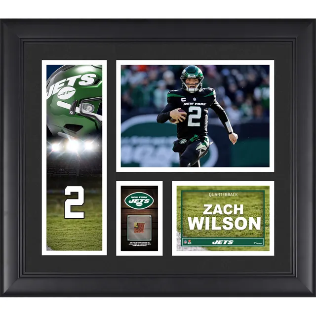 Men's New York Jets Zach Wilson Nike White Game Jersey