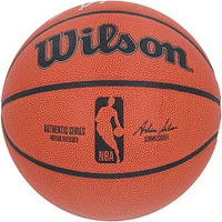 Ballon de basket-ball d'intérieur/extérieur Wilson Authentic Series autographié par Amar'e Stoudemire New York Knicks