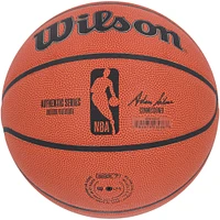 Ballon de basket-ball d'intérieur/extérieur Wilson Authentic Series autographié par Amar'e Stoudemire New York Knicks