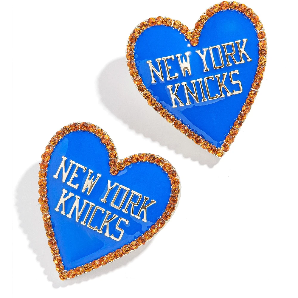 Boucles d'oreilles à boucles d'oreilles tendance Knicks de New York BaubleBar