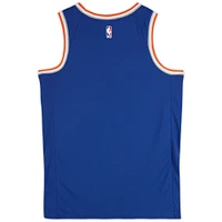 Jalen Brunson, Josh Hart, Mikal Bridges & Donte DiVincenzo New York Knicks Autographed Nike Blue Icon Swingman Jersey with "Nova Knicks" Inscription - Limited Edition of 50