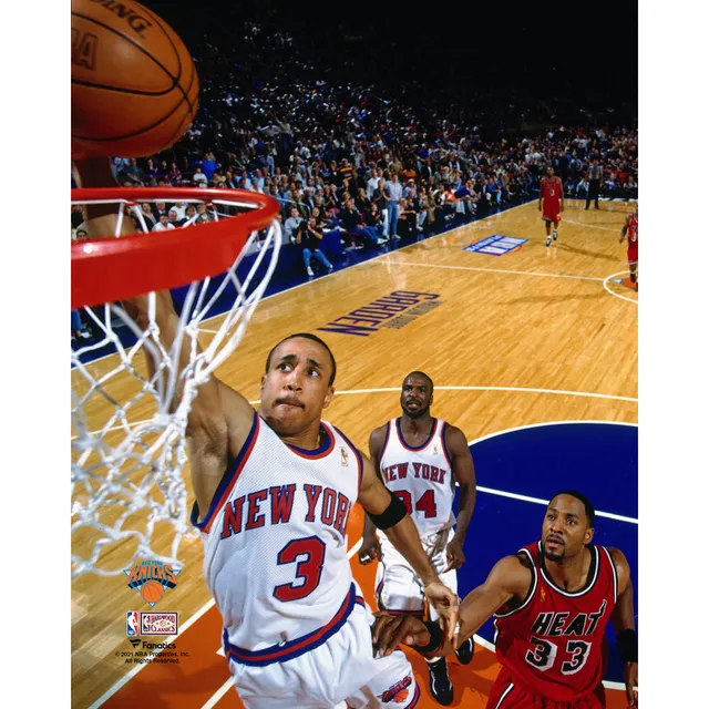 Patrick Ewing New York Knicks Unsigned Hardwood Classics Celebration  Photograph