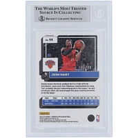 Josh Hart New York Knicks Autographed 2022-23 Panini Donruss Optic Fast Break Purple #55 #/99 Beckett Fanatics Witnessed Authenticated Card 