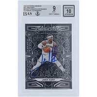Josh Hart New York Knicks Autographed 2022-23 Panini Obsidian #54 Beckett Fanatics Witnessed Authenticated 9/10 Card 