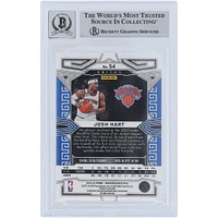 Josh Hart New York Knicks Autographed 2022-23 Panini Obsidian #54 Beckett Fanatics Witnessed Authenticated 9/10 Card 