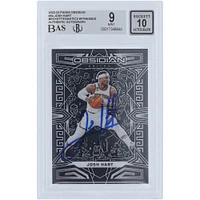 Josh Hart New York Knicks Autographed 2022-23 Panini Obsidian #54 Beckett Fanatics Witnessed Authenticated 9/10 Card 